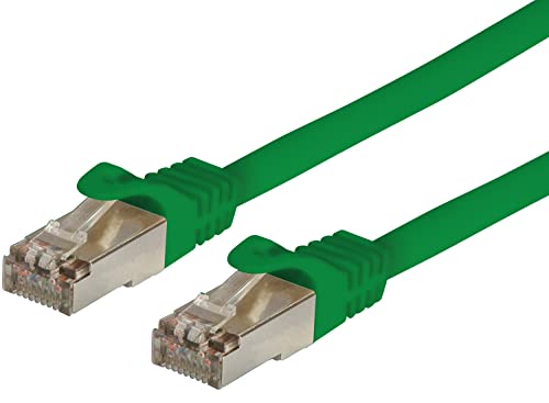 Techly ICOC cca6 F-005-gree F/UTP (FTP) Green 0.5 m Cat6 Networking Cable – Networking Cables (0.5 m, Cat6, F/UTP (FTP), RJ-45, RJ-45, Green) von Techly