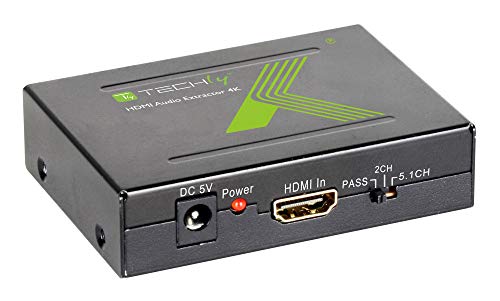 Techly IDATA EA HDMI Audio-Extractor, Schwarz von Techly