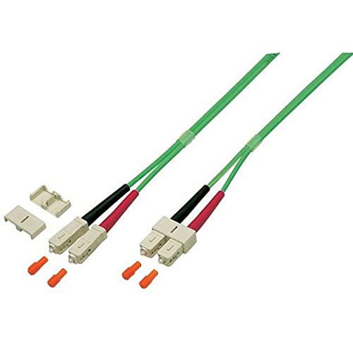 Techly Professional 107937 Glasfaserkabel SC/SC 50/125 Multimode 2 m OM5 Grün Marine Techly Professional 107937 Glasfaserkabel SC/SC 50/125 Multimode 2 m OM5 Grün Marine von Techly