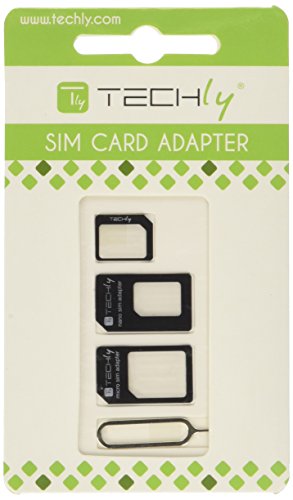 Techly SIM card adapter, SIM, nano-SIM, Micro-SIM (301535) von Techly