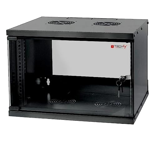 Techly Pro TECHLYPRO 023592 TechlyPro Wallmount Cabinet ECO 19 6U/320 mm Glass Door Assembled juodas Techly Pro TECHLYPRO 023592 TechlyPro Wallmount Cabinet ECO 19 6U/320 mm Glass Door Assembled juodas von Techly