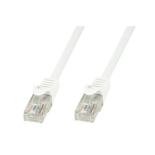 Techly icoc U6 – 6u-015-wht 1.5 m CAT6 U/UTP (UTP) weiß Netzwerk-Kabel – Netzwerk-Kabel (1,5 m, Cat6, U/UTP (UTP), RJ-45, RJ-45, weiß) von Techly