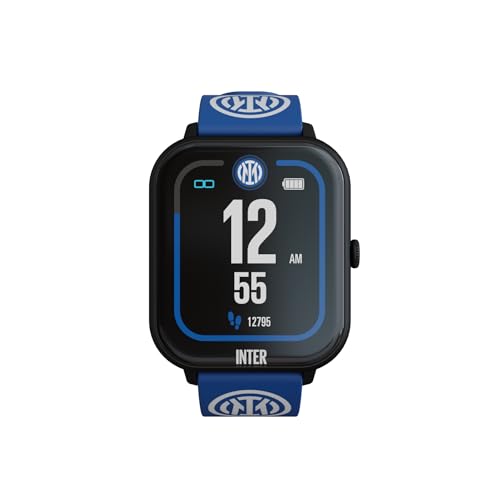 TECHMADE Inter-Smartwatch, Digitaluhr, rechteckig, Full Touch, Anrufe, Benachrichtigungen, SOS-Funktion, Sport, kompatibel mit iOS und Android (Inter 3) von Techmade