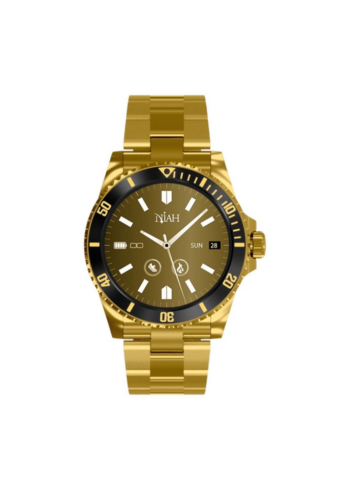 Techmade Herren-Smartwatch Neptun Smartwatch (TechS) Set von Techmade