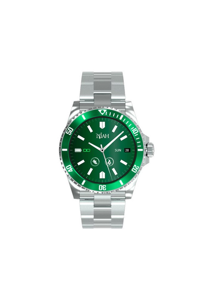 Techmade Herren-Smartwatch Neptun Smartwatch (TechS) Set von Techmade