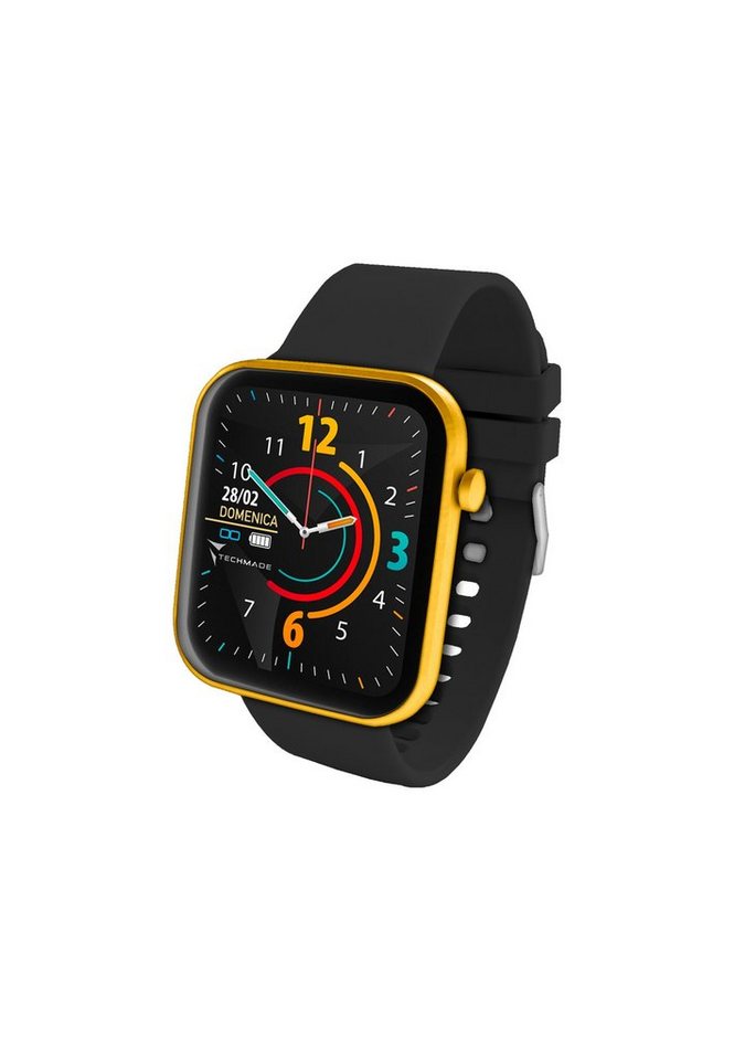 Techmade Smart Watch Hava Gold Smartwatch von Techmade