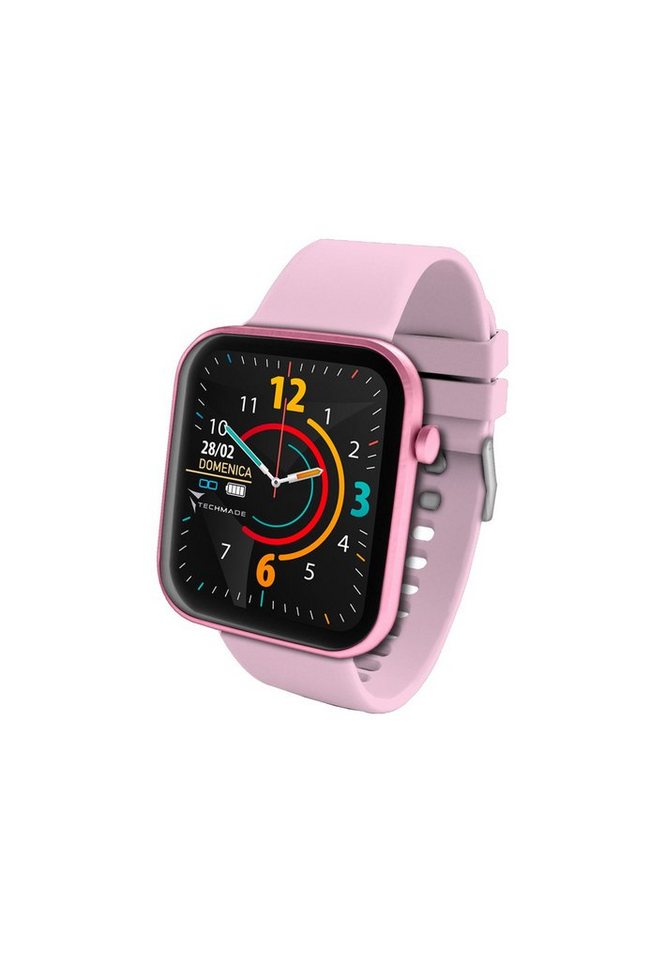 Techmade Smart Watch Hava Pink Smartwatch von Techmade