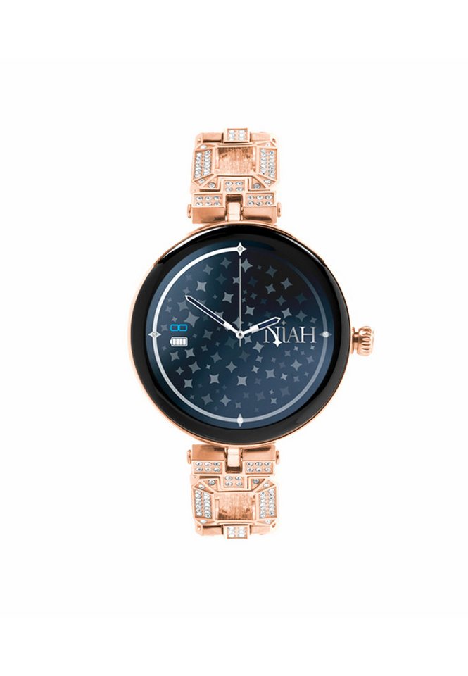 Techmade Smartwatch Lyra Grande Gold Rose Smartwatch (TechS) Set Techmade Smartwatch Lyra Grande Gold Rose Smartwatch (TechS) Set von Techmade