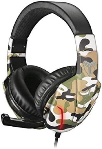 Techmade TM-FL1 Gaming Kopfhörer Camouflage Grün Techmade TM-FL1 Gaming Kopfhörer Camouflage Grün von Techmade