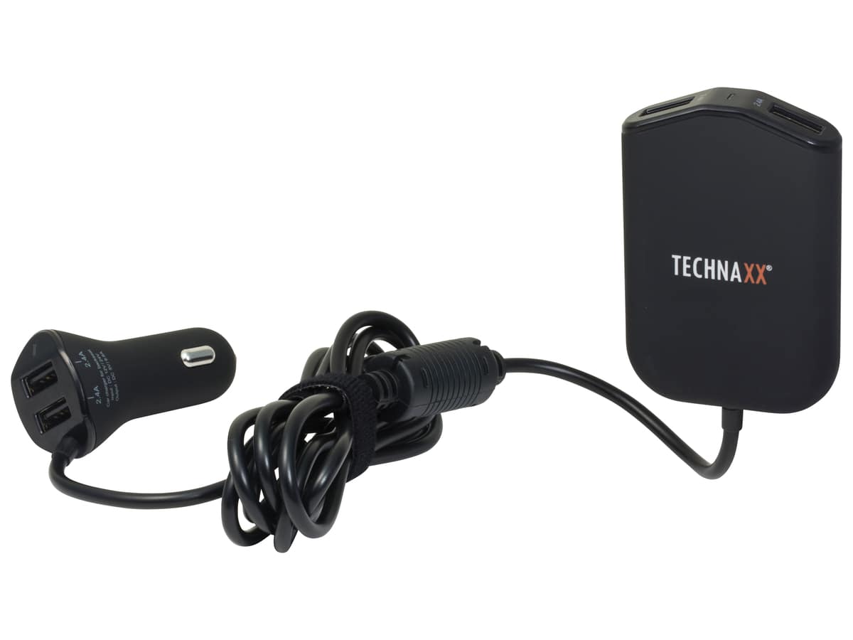 TECHNAXX KFZ USB-Lader TE14, 4x USB von Technaxx