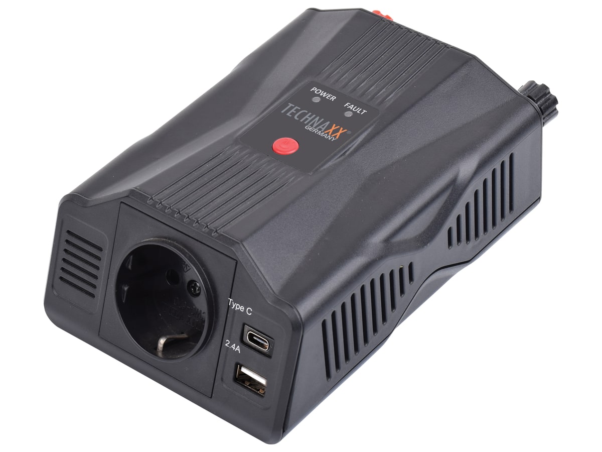 TECHNAXX Wechselrichter TE24, 12V-/230V~, 300 W TECHNAXX Wechselrichter TE24, 12V-/230V~, 300 W von Technaxx