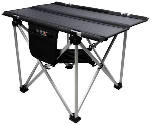 Technaxx Campingtisch TX-252 Camping Tisch Schwarz, Silber 5084 Belastbarkeit (Gewicht) (max.) 20kg von Technaxx