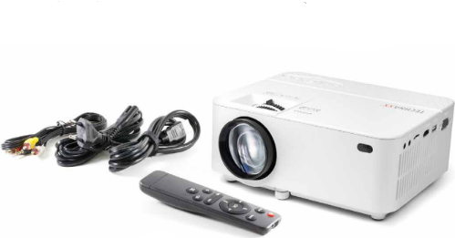 Technaxx Mini FullHD LED Beamer TX-113 - LCD-Projektor - tragbar - 1800 lm - Full HD (1920 x 1080) - 16:9 - 1080p von Technaxx