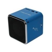 Technaxx Mini MusicMan Soundstation Blau - Portabler Mini-Lautsprecher / Soundstation mit eingebautem MP3-Player - Blau von Technaxx