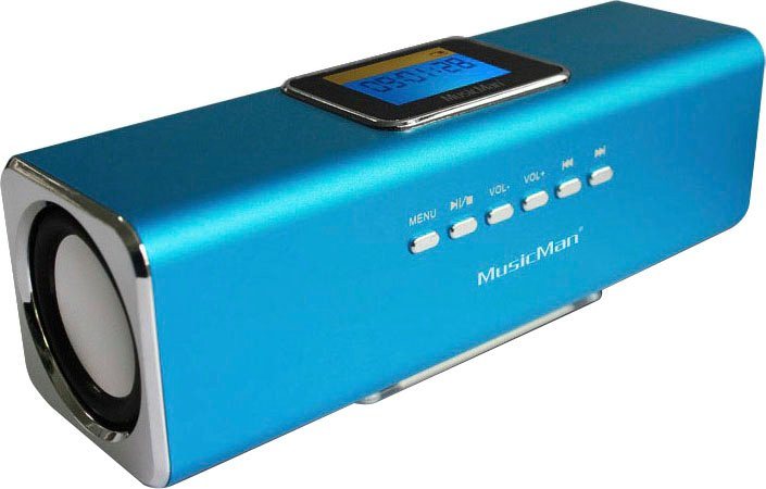 Technaxx MusicMan MA Display Soundstation Portable-Lautsprecher 2.0 (6 W) von Technaxx