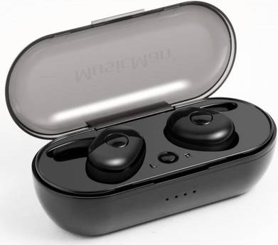 Technaxx Musicman BT-X49 Bluetooth® Kopfhörer In Ear Headset, Noise Cancelling, Touch-Steuerung Schwarz (4825) von Technaxx