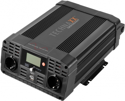 Technaxx TE22 Netzteil & Spannungsumwandler Auto 2000 W Schwarz (4912) von Technaxx
