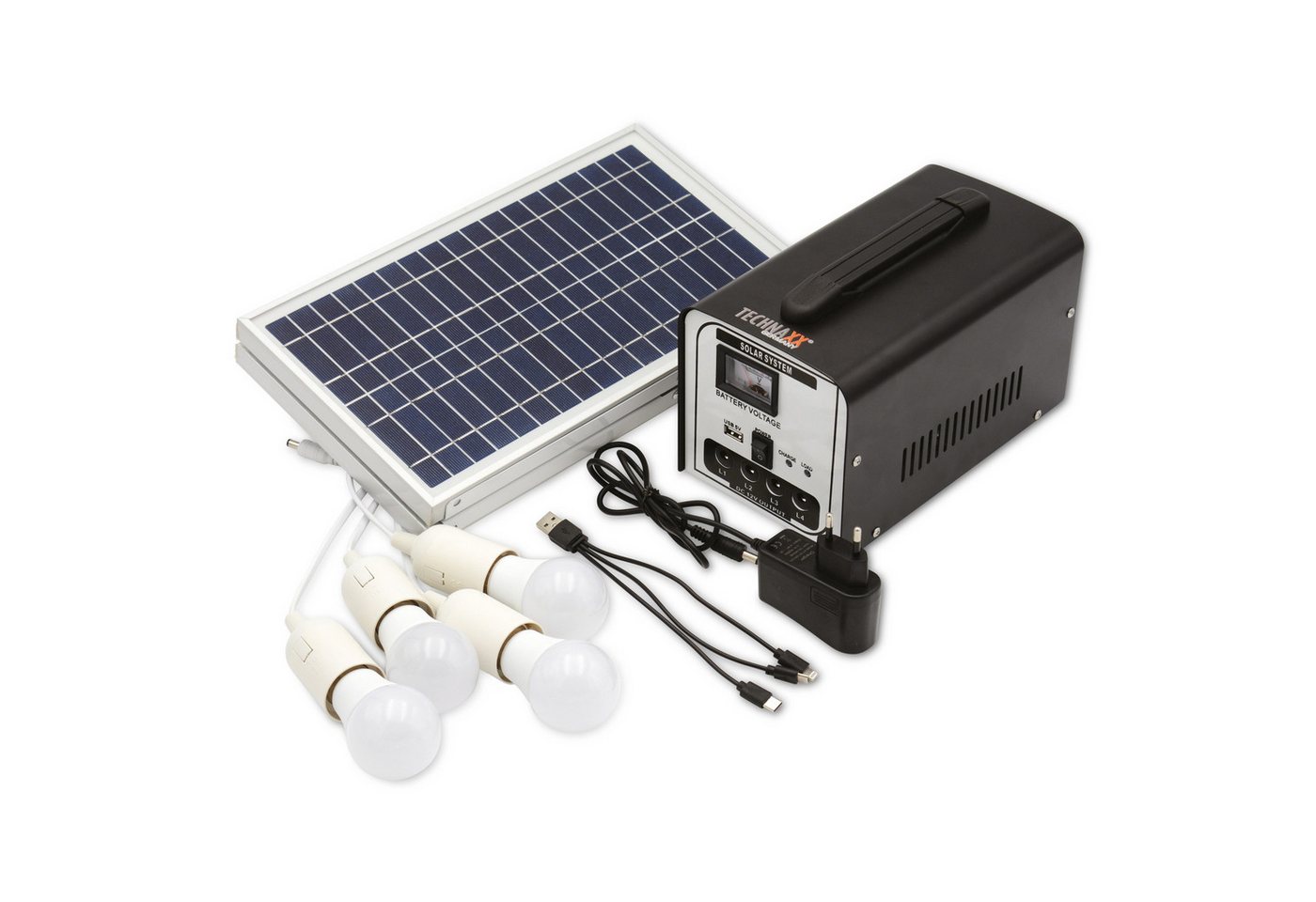 Technaxx TECHNAXX Powerstation-Set TX-200, 18 W Powerstation von Technaxx