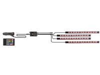 Technaxx TX-140, Indoor, Umgebung, Schwarz, Weiß, 48 Glühbirne(n), 1,4 m, Gleichstrom von Technaxx