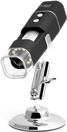 Technaxx TX-158 - Mikroskop - Handgerät - Farbe - 1920 x 1080 - 1080p - feste Brennweite - drahtlos - Wi-Fi - USB2.0 (4907) von Technaxx