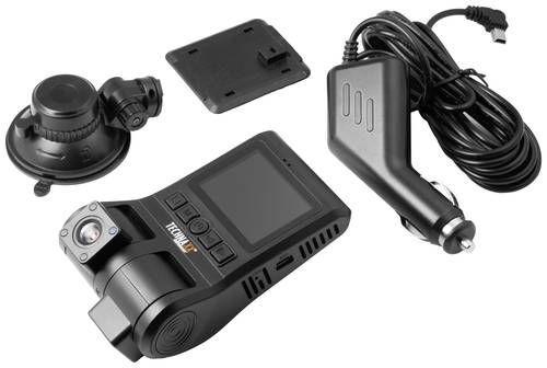 Technaxx TX-185 Dashcam Blickwinkel horizontal max.=120° 5V Display, Dual-Kamera, G-Sensor, Innenra von Technaxx