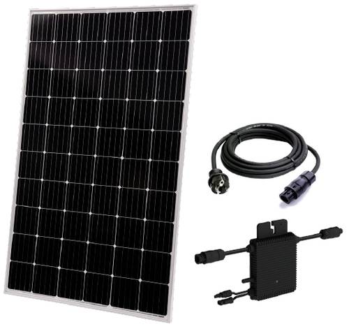 Technaxx TX-212 5021 Solar-Set 325 Wp inkl. Anschlusskabel, inkl. Wechselrichter von Technaxx