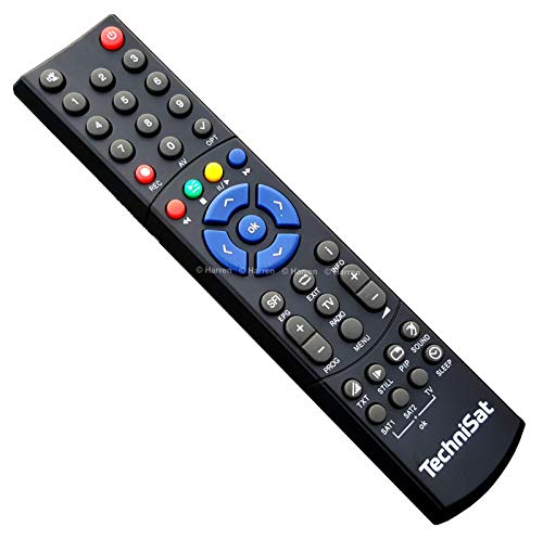 Original Fernbedienung Technisat schwarz für Technisat DigiCorder S2, K2, HD S2, HD K2, Technistar K1 Original Fernbedienung Technisat schwarz für Technisat DigiCorder S2, K2, HD S2, HD K2, Technistar K1 von TechniSat
