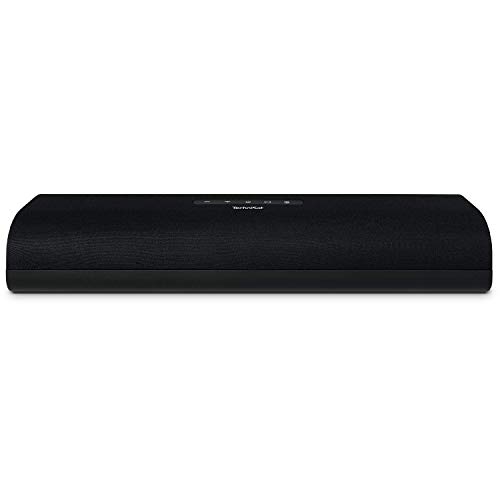 TechniSat AUDIOMASTER SL 450 – Soundbar mit Bluethooth (30 Watt, USB-Anschluss, HDMI, HDMI ARC, 2.0 Kanal, AUXin, Audio Eingang optisch, Fernbedienung) schwarz von TechniSat