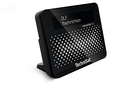 TechniSat CABLESTAR 100 - DVB-C Radio Tuner, Kabelradio, Radio für digitales Kabelfernsehen von Vodafone, Unitymedia usw. (zur Aufrüstung einer vorhandenen Musik-Anlage) schwarz von TechniSat
