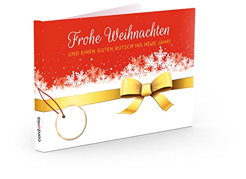 TechniSat Cardonia - Design: Frohe Weihnachten – individuell bespielbare Video Grußkarte mit 7 Zoll großem Display, stabiles Kartonpapier, Soft Buttons, integrierter Akku von TechniSat