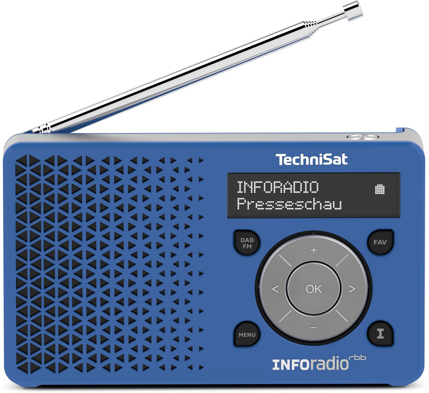 TechniSat DIGITRADIO 1 INFORADIO-Edition Digitalradio (DAB) (Digitalradio (DAB), FM-Tuner mit RDS, 1 W, DAB+ Digitalradio, UKW-Radio mit RDS, Akku- und Netzbetrieb) von TechniSat