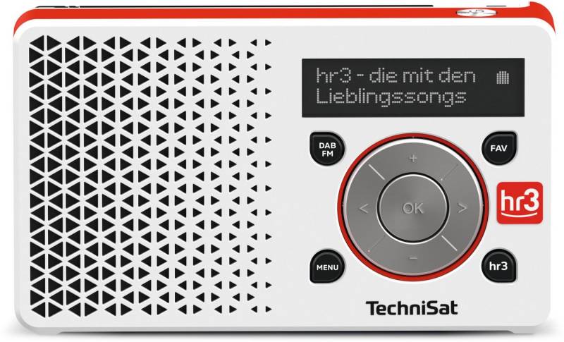 TechniSat DIGITRADIO 1 hr3 Edition Digitalradio (DAB) (Digitalradio (DAB), FM-Tuner mit RDS, 1 W, DAB+ Digitalradio, UKW-Radio mit RDS, Akku- und Netzbetrieb) von TechniSat