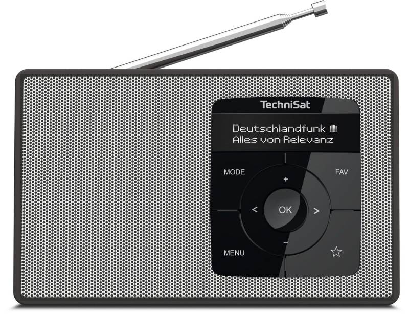 TechniSat DIGITRADIO 2 Digitalradio (DAB) (Digitalradio (DAB), FM-Tuner mit RDS, 1 W, Bluetooth) von TechniSat