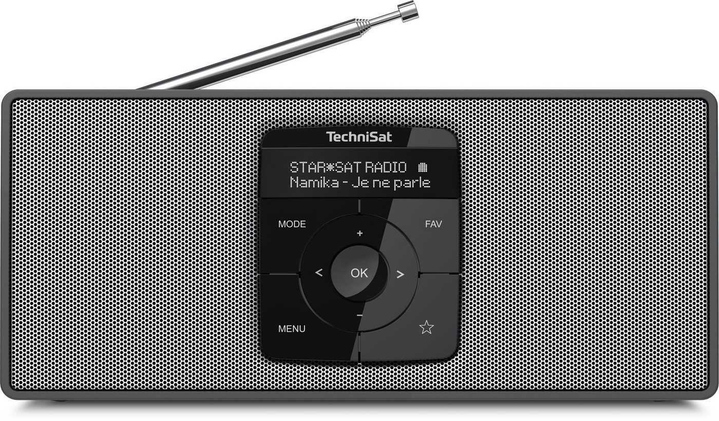TechniSat DIGITRADIO 2 S Digitalradio (DAB) (Digitalradio (DAB), UKW, 2,00 W, Bluetooth-Audiostreaming, Equalizer, Akku (10h Wiedergabe) von TechniSat