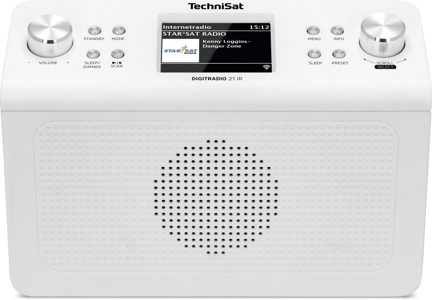 TechniSat DIGITRADIO 21 IR Küchen-Radio (Digitalradio (DAB), UKW mit RDS, Internetradio, 2,00 W, Unterbau-Küchenradio, Bluetooth-Audiostreaming) von TechniSat