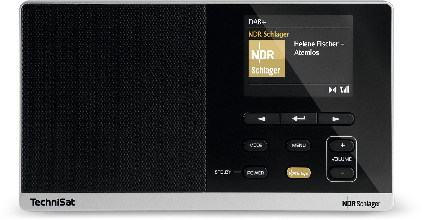 TechniSat DIGITRADIO 215 NDR Schlager Dabbi Edition Digitalradio (DAB) (Digitalradio (DAB), FM-Tuner mit RDS, 1 W) von TechniSat