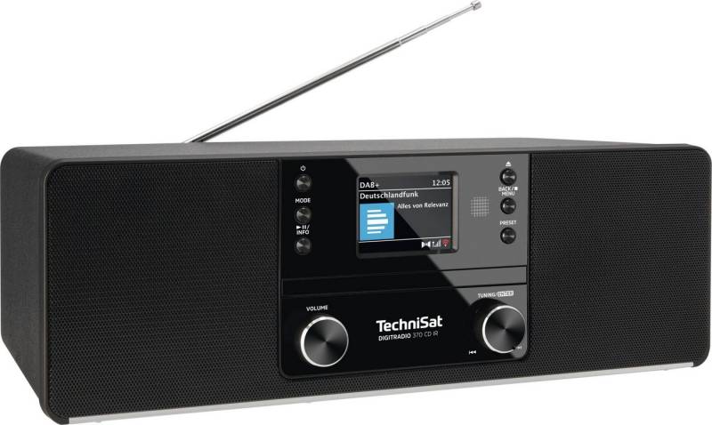 TechniSat DIGITRADIO 370 CD IR Digitalradio (DAB) (Digitalradio (DAB), UKW mit RDS, 10 W) von TechniSat