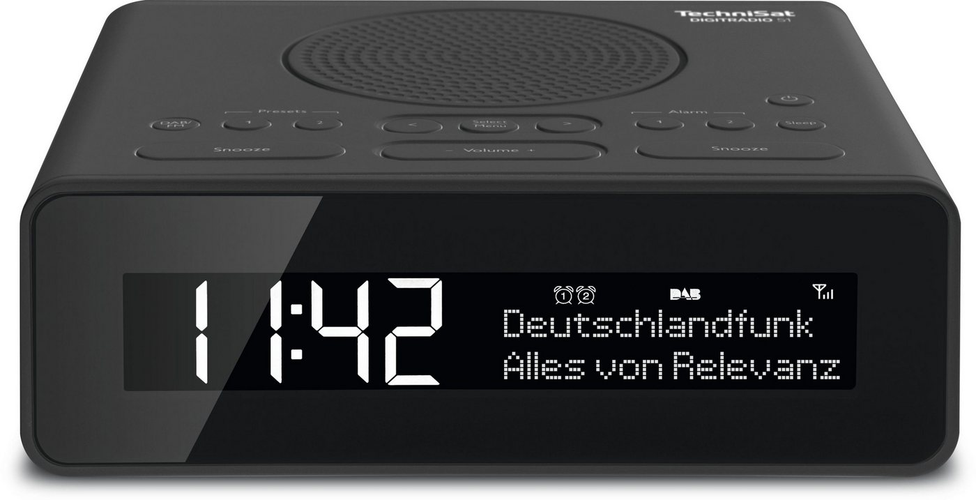 TechniSat DIGITRADIO 51 Digitalradio (DAB) (Digitalradio (DAB), FM-Tuner mit RDS, 1.5 W) von TechniSat