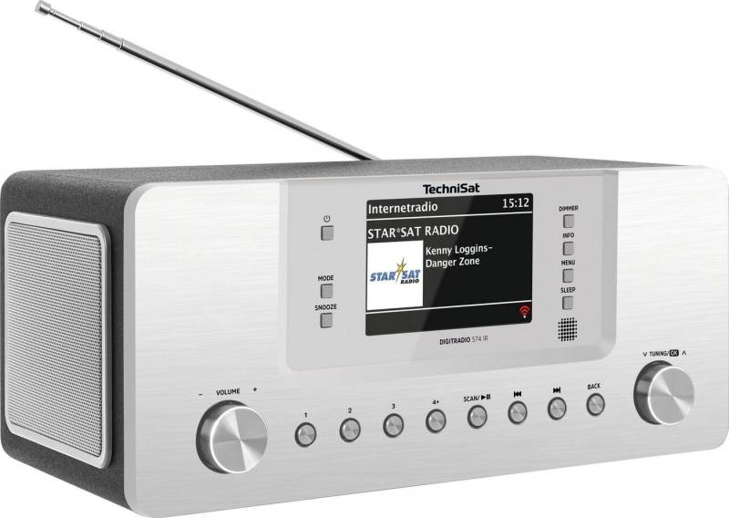 TechniSat DIGITRADIO 574 IR Radio (Digitalradio (DAB), Internetradio, UKW mit RDS, 10 W) von TechniSat