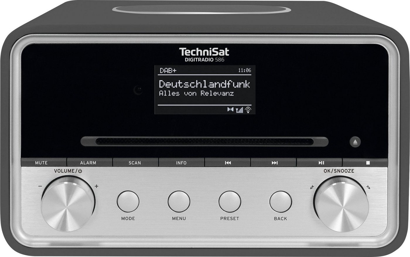 TechniSat DIGITRADIO 586 Radio (Digitalradio (DAB), Internetradio, UKW mit RDS, 20 W) von TechniSat