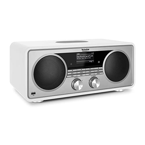 TechniSat DIGITRADIO 602 - Kompaktanlage mit 70 Watt 2.1 Lautsprechersystem (Stereo Musik-Center mit Internetradio, DAB+, UKW, CD-Player, USB, Bluetooth, App-Steuerung, Qi Ladestation) von TechniSat