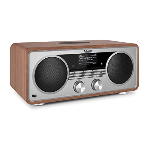 TechniSat DIGITRADIO 602 - Kompaktanlage mit 70 Watt 2.1 Lautsprechersystem (Stereo Musik-Center mit Internetradio, DAB+, UKW, CD-Player, USB, Bluetooth, App-Steuerung, Qi Ladestation) von TechniSat