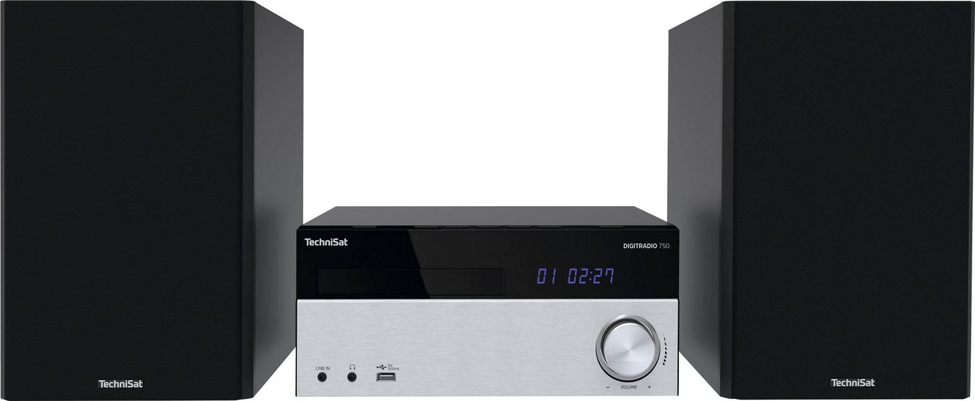TechniSat DIGITRADIO 750 Microanlage (Digitalradio (DAB), UKW mit RDS, 100 W) von TechniSat