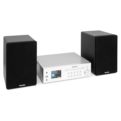 TechniSat DIGITRADIO 760 CD IR –Kompakte Premium Stereoanlage (Internetradio, DAB+, UKW, CD-Player, 2 x 70 Watt Stereo, Bluetooth, Spotify Kopfhöreranschluss, Wecker, Sleeptimer, Fernbedienung) von TechniSat