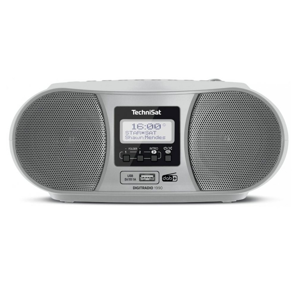 TechniSat DigitRadio 1990 - CD/Radio-System - silber CD-Radiorecorder TechniSat DigitRadio 1990 - CD/Radio-System - silber CD-Radiorecorder von TechniSat