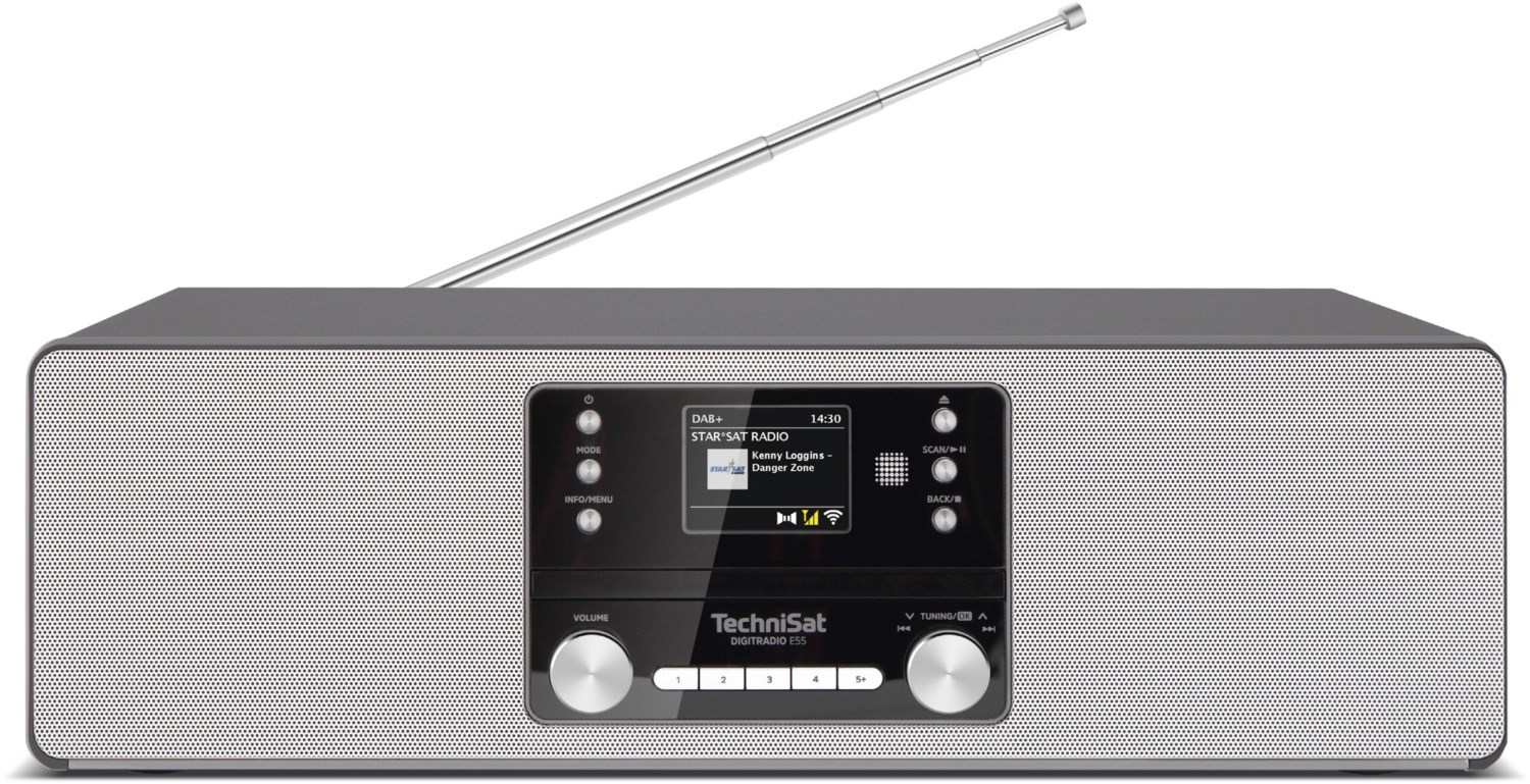TechniSat DigitRadio E55 DAB+ Radio mit CD-Player von TechniSat