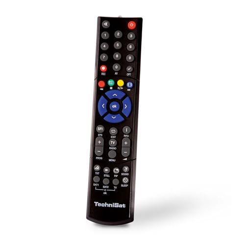 TechniSat Fernbedienung PVR 235 – Original Ersatzfernbedienung passend zu DIGICORDER HD S2/K2, TECHNISTAR S1/S2/K1, schwarz TechniSat Fernbedienung PVR 235 – Original Ersatzfernbedienung passend zu DIGICORDER HD S2/K2, TECHNISTAR S1/S2/K1, schwarz von TechniSat