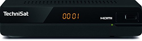 TechniSat HD-S 221 - digital HD Satelliten Receiver (Sat DVB-S/S2, HDTV, HDMI, USB Mediaplayer, vorinstallierte Programmliste, Sleeptimer, Fernbedienung, kompaktes Gehäuse) schwarz von TechniSat