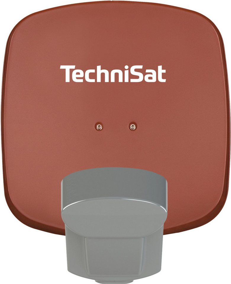 TechniSat MULTYTENNE QUATTROSAT Sat-Spiegel (45 cm, Aluminium, LNB mit Wetterschutzgehäuse) von TechniSat