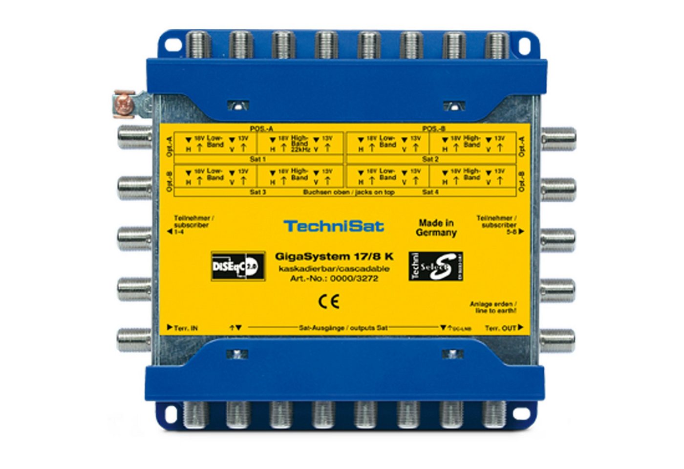 TechniSat SAT-Multischalter TechniSat GigaSystem 17/8K, Multischalter TechniSat SAT-Multischalter TechniSat GigaSystem 17/8K, Multischalter von TechniSat